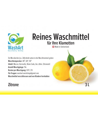 Detergent Lemon 3L Postboxsize