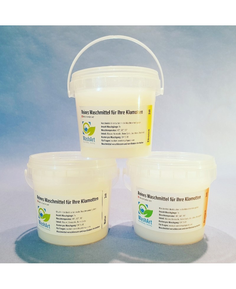 Detergent Set Nature, Orange, Lemon 3x2dl