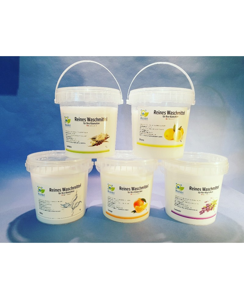 Detergent Set Nature, Orange, Lavender, Eucalyptus, Lemon 5x1L